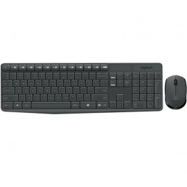 Keyboard LOGITECH MK235 Wireless Keyboard and Mouse Combo Grey